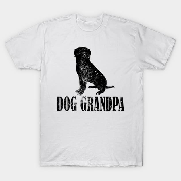 Rottweiler Dog Grandpa T-Shirt by AstridLdenOs